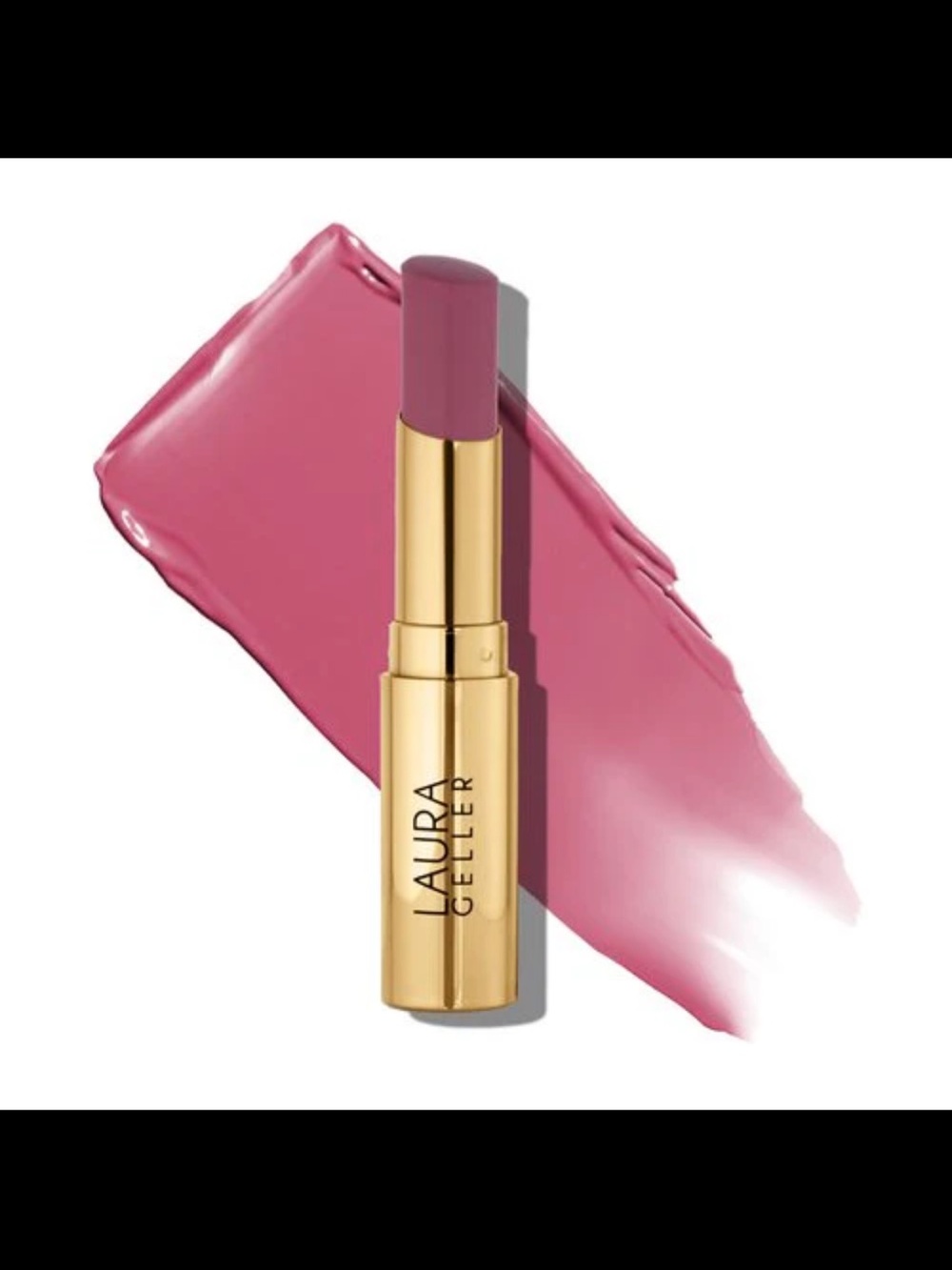 Laura Geller High Shine Serum Lip Balm - Spritz of Rose.